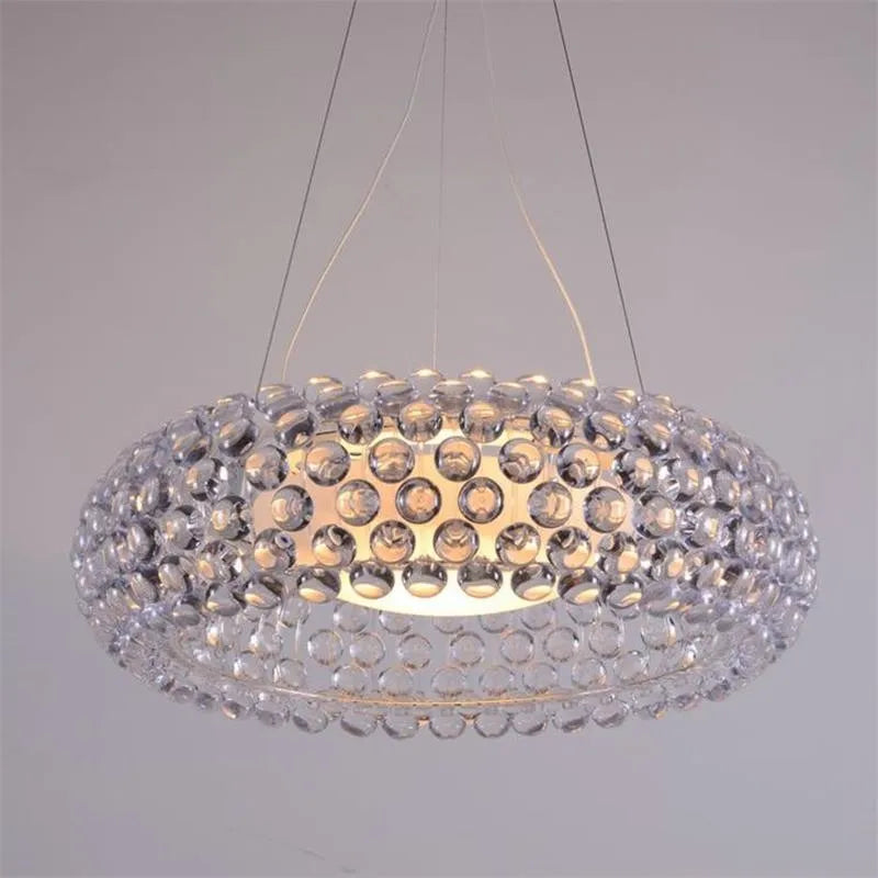 suspension moderne nordique ronde pour espace contemporain - vue 6 sur 6
