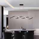 lustre de luxe moderne créatif design minimaliste épuré pour bar