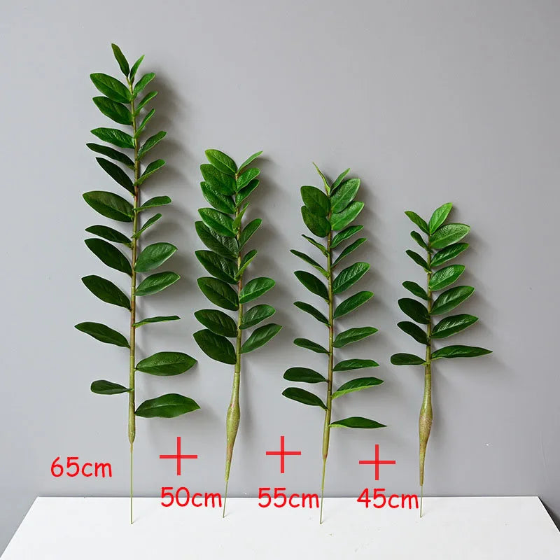 grandes branches artificielles de ficus pour décoration tropicale - vue 10 sur 15