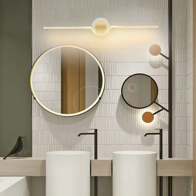 applique murale led moderne pour décoration intérieure lumineuse - vue 4 sur 12
