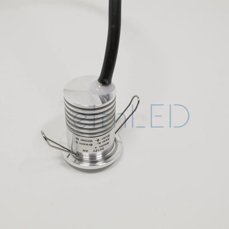 Waterproof multicolour LED spotlight for sauna and bathroom - vue 6 sur 6