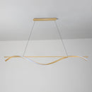 Minimalist aluminium and iron pendant light for home decor