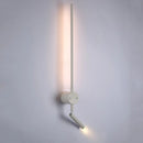 Minimalist nordic LED wall light with switch for reading