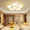 plafonnier led design moderne simple éclairage décoratif fleur chaude romantique