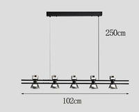suspension moderne led lustres pour éclairage intérieur