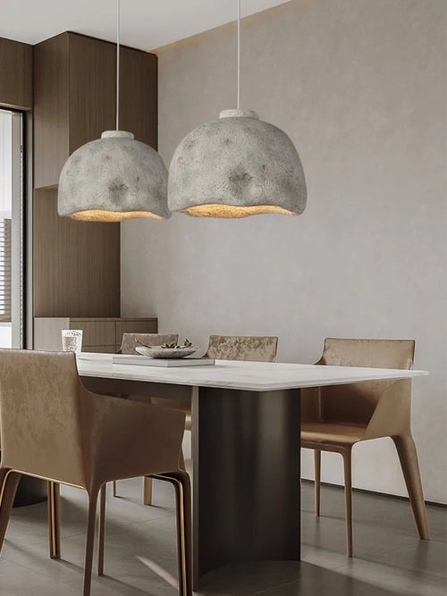 Lustre Wabi-sabi nordique simple moderne - vue 4 sur 16