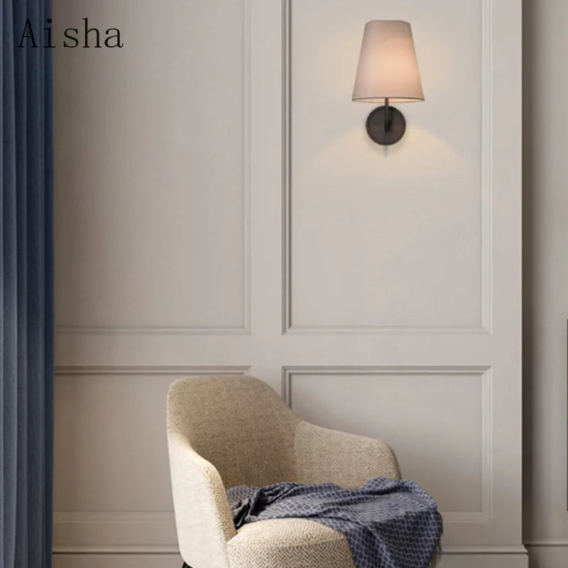 applique murale en cuivre américain design luxueux pour intérieur et extérieur - vue 3 sur 8