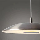 suspension scandi simple design ovni lumière décoration maison argent
