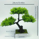 Artificial bonsai plants, small tree flower pots, fake plants, bedroom table decoration flower pots, hotel garden decoration