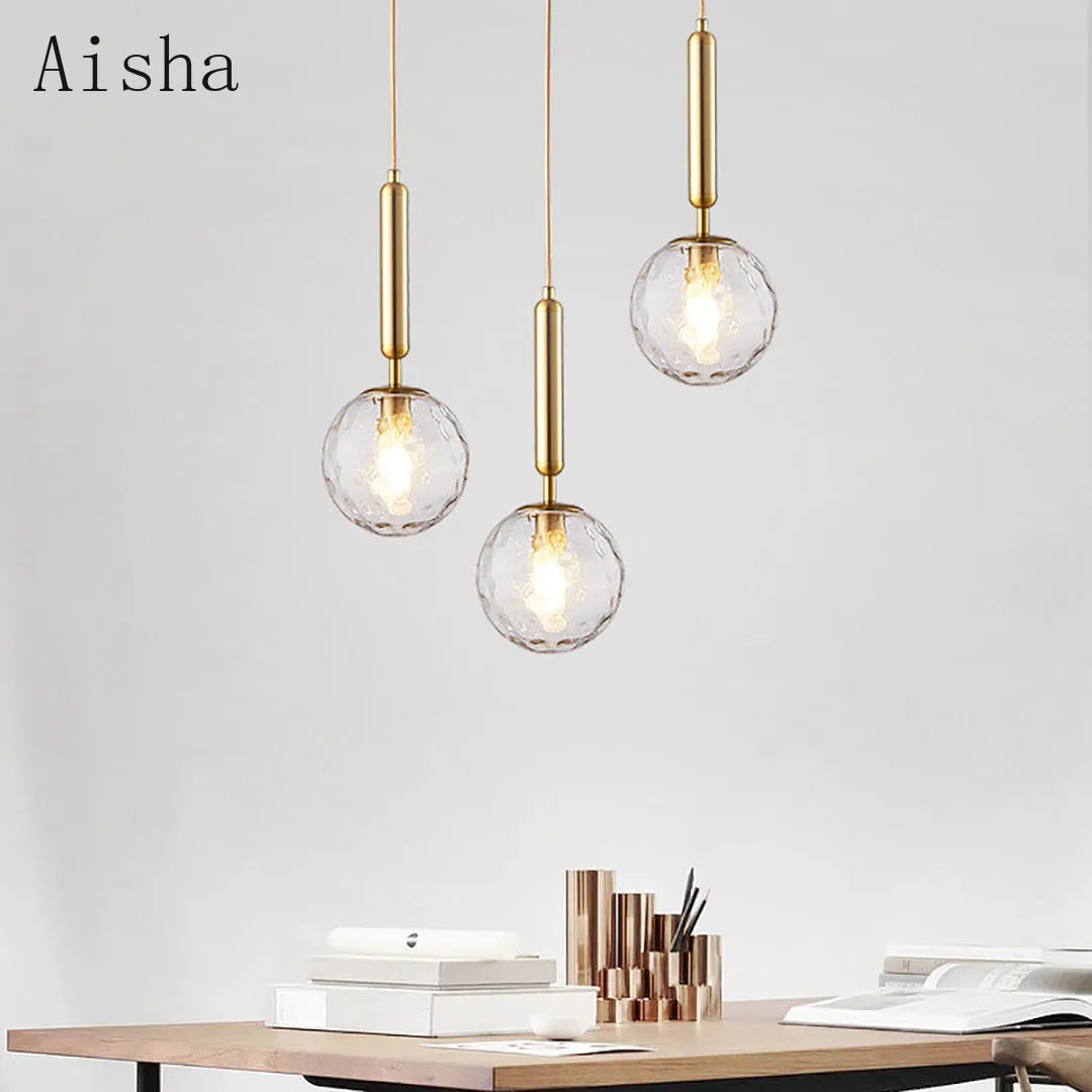 suspension moderne avec éclairage led design élégant - vue 4 sur 10