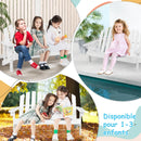 chaise adirondack pour enfants en bois résistante pour jardin et balcon