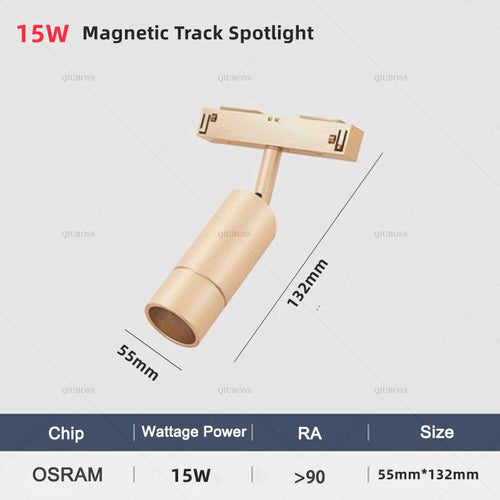 spot led magnétique pour éclairage intérieur moderne - vue 26 sur 28