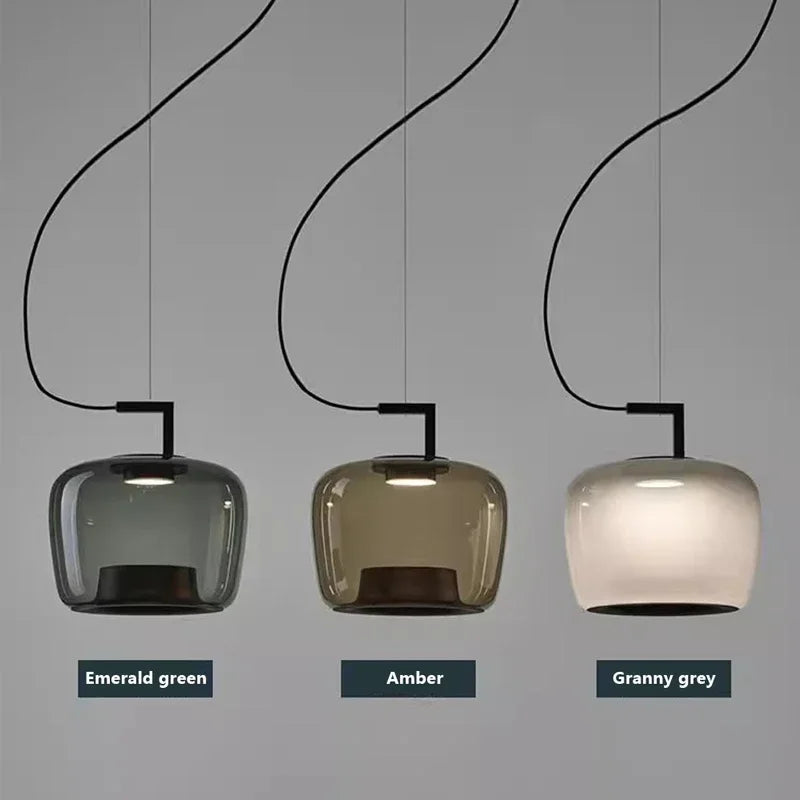 lustre nordique moderne led art suspension lumière luxe décor