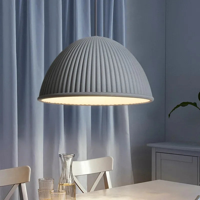 Suspension LED en résine de citrouille - vue 4 sur 12