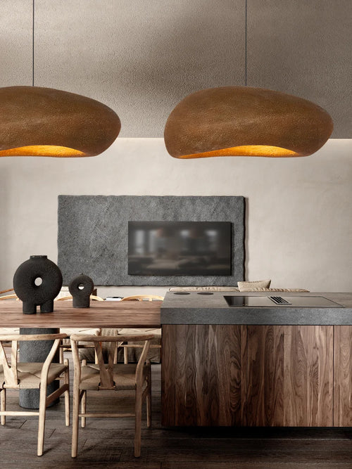 Suspension LED japonaise décorative loft - vue 4 sur 10