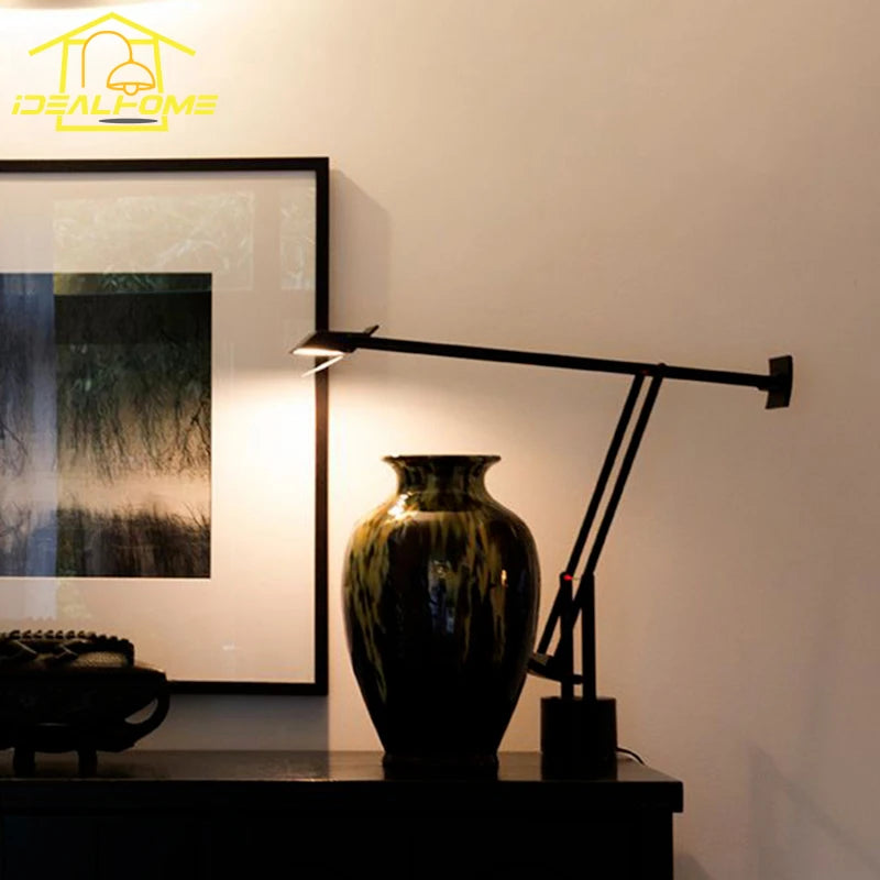 lampe de bureau design danois avec interrupteur mécanique - vue 4 sur 6