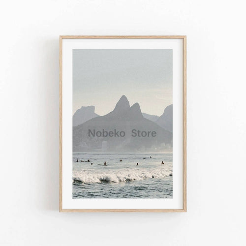 affiches de paysage de rio de janeiro art mural décoratif