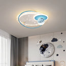 Modern minimalist astronaut planet decorative ceiling light for children