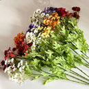 30 têtes de fleurs artificielles pour décoration et arrangements floraux