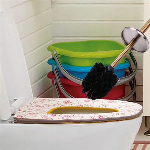 brosse de toilette à long manche pour nettoyage efficace - vue 5 sur 6