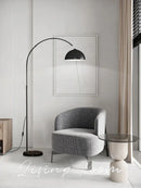 Modern nordic marble floor lamp with luxury decor