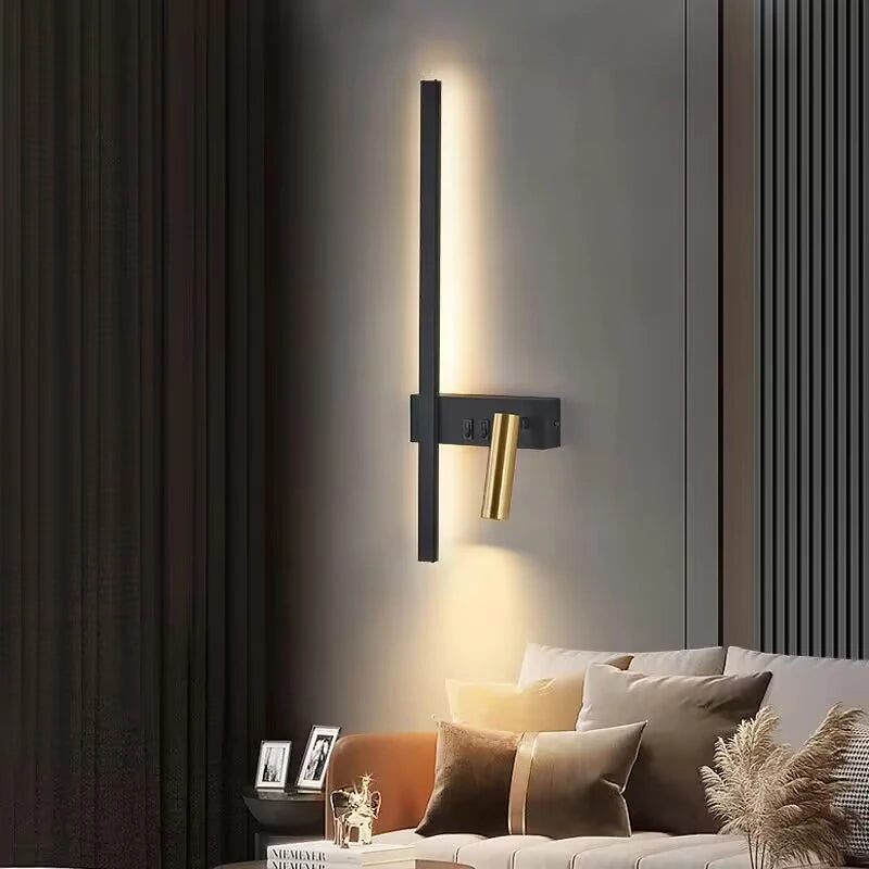 Applique murale Led nordique
