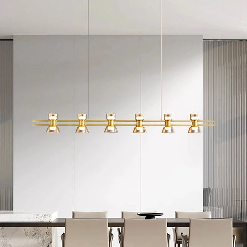 suspension moderne led lustres pour éclairage intérieur - vue 6 sur 14