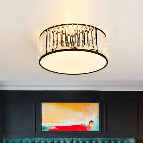 plafonnier led en cristal décoration intérieure moderne pour votre espace