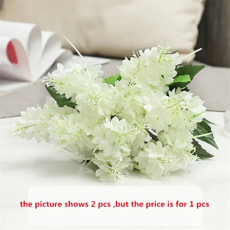 bouquet de jacinthes artificielles pour décoration florale élégante - vue 8 sur 13