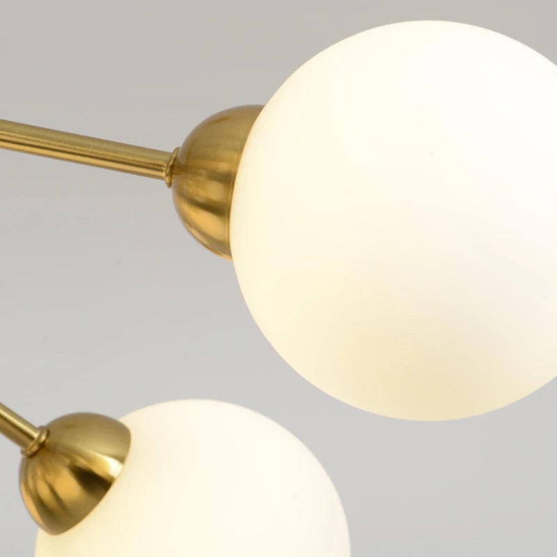suspension en verre design nordique pour un éclairage moderne - vue 5 sur 10