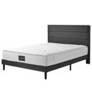 Spring core mattress, 7 zones cold foam mattress, pocket Spring Bay, 160x200cm, 100% Oeko-Tex tested microfas