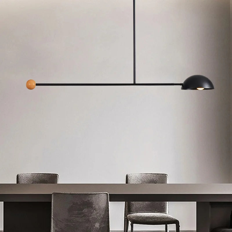 Minimalist Nordic chandelier for modern interior decor - vue 4 sur 10