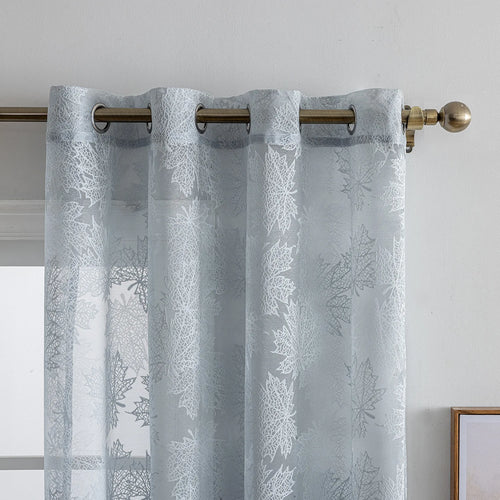 Voilage tulle sur mesure style moderne salon chambre - vue 5 sur 7