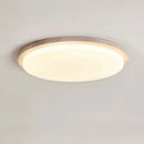 plafonnier led travertin crème modernité décoratif plafond salon restaurant