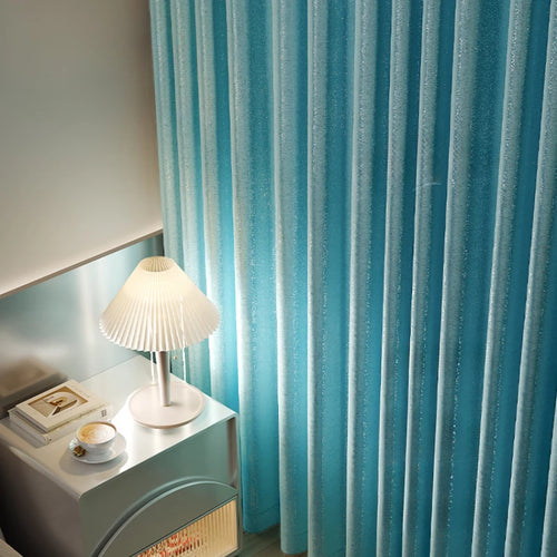 Rideau plissé moderne haute occultation pour salon chambre - vue 4 sur 12
