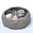 Ceramic Rock Mud Imitation Stone Tea Washing Pen Wash Tea Cups, Household Tea Set Accessories, Extra Large Basin