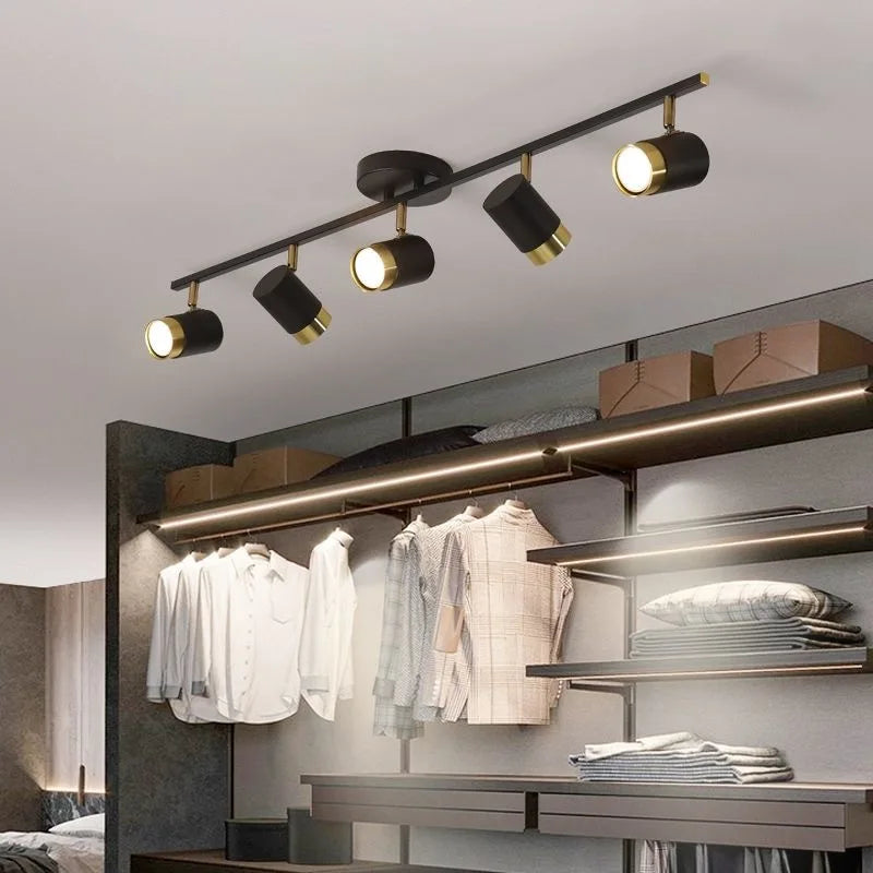 lustre moderne led pour magasin de vêtements et salon - vue 4 sur 18