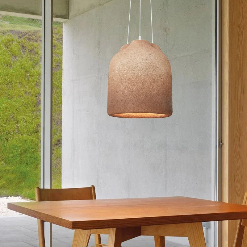 lustre wabi sabi led pour bar café créatif