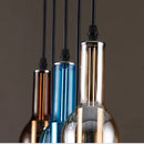 lustre nordique créatif moderne en forme de bouteille de bière