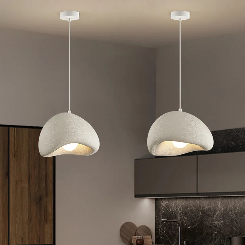 suspension design nordique en résine pour espaces modernes - vue 3 sur 7