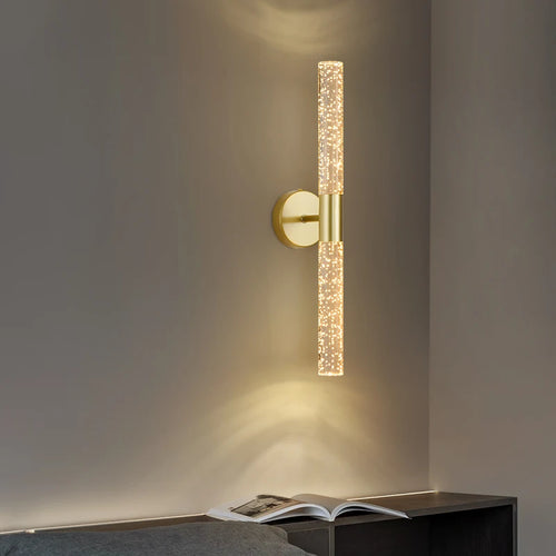 Nordic style minimalist LED acrylic bubble wall light - vue 2 sur 8