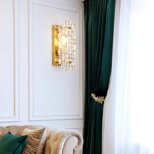 lustre moderne à led en cristal pour décoration nordique - vue 3 sur 10
