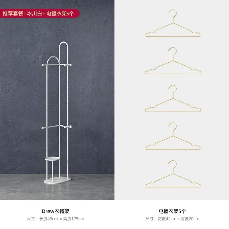 etagère industrielle pour vêtements chapeaux et chaussures peu encombrante - vue 12 sur 27