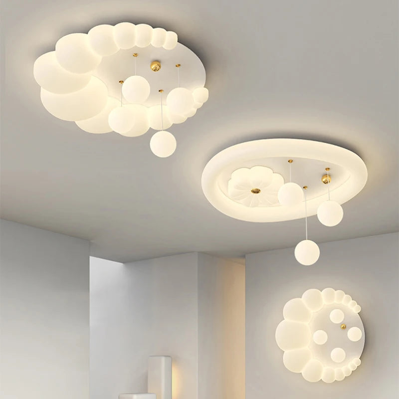 plafonnier romantique et moderne pour chambre d'enfant - vue 6 sur 7