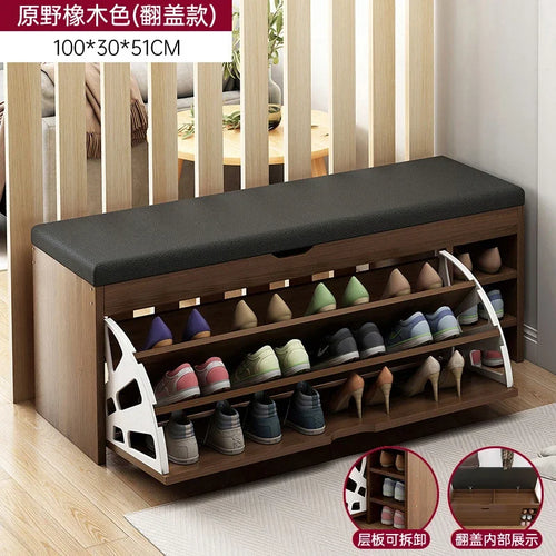 armoires à chaussures modernes de rangement vertical design japonais - vue 16 sur 21