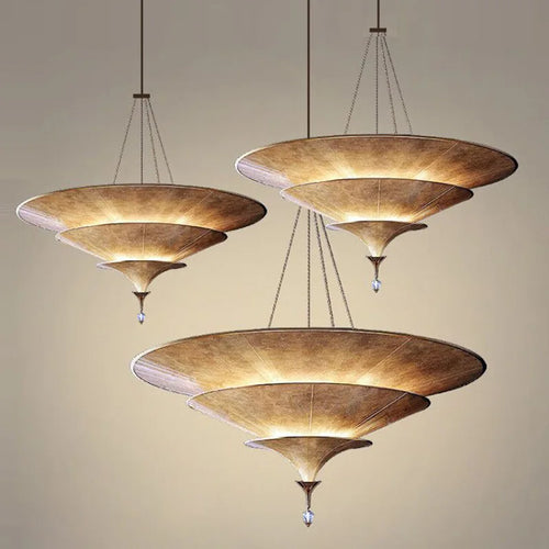 suspension wabi-sabi pour décoration sud-est asiatique - vue 3 sur 7