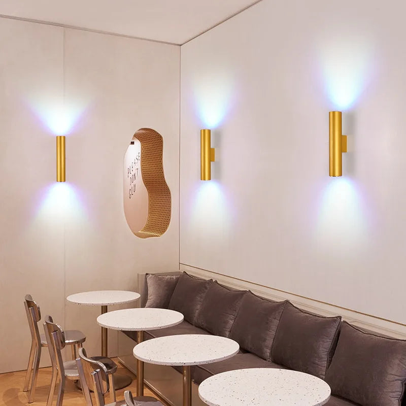 applique murale led nordique moderne pour décoration intérieure - vue 6 sur 9