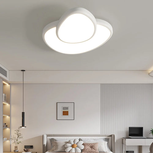 Modern minimalist nordic LED chandelier - vue 4 sur 10