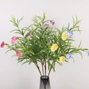 fleurs artificielles phlox en soie pour décoration de jardin