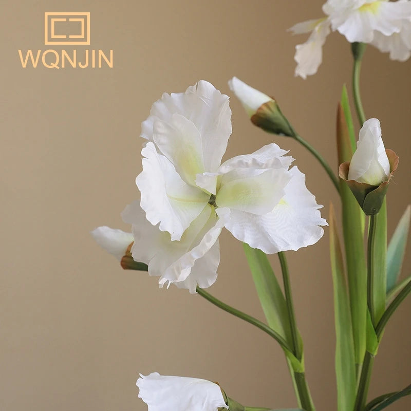 branche de fleur d'iris artificielle pour décoration de mariage et fêtes - vue 6 sur 9